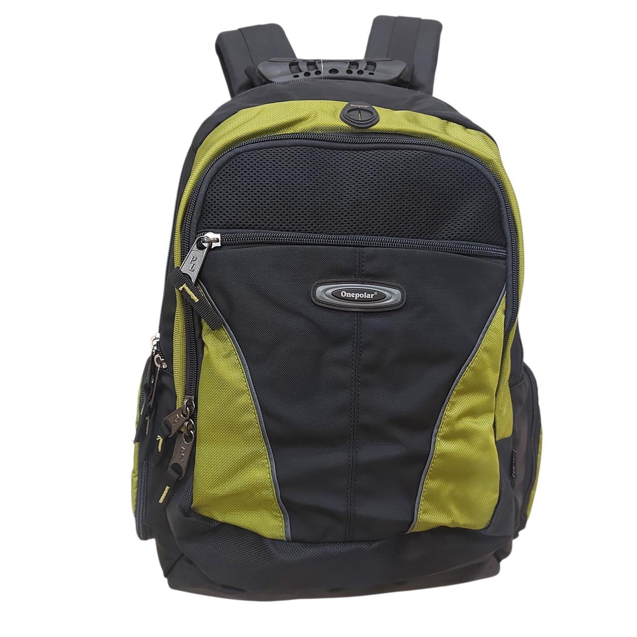 Рюкзак Onepolar GRN1077 Green для ноутбука 15,4" з підсиленим захистом 30 л