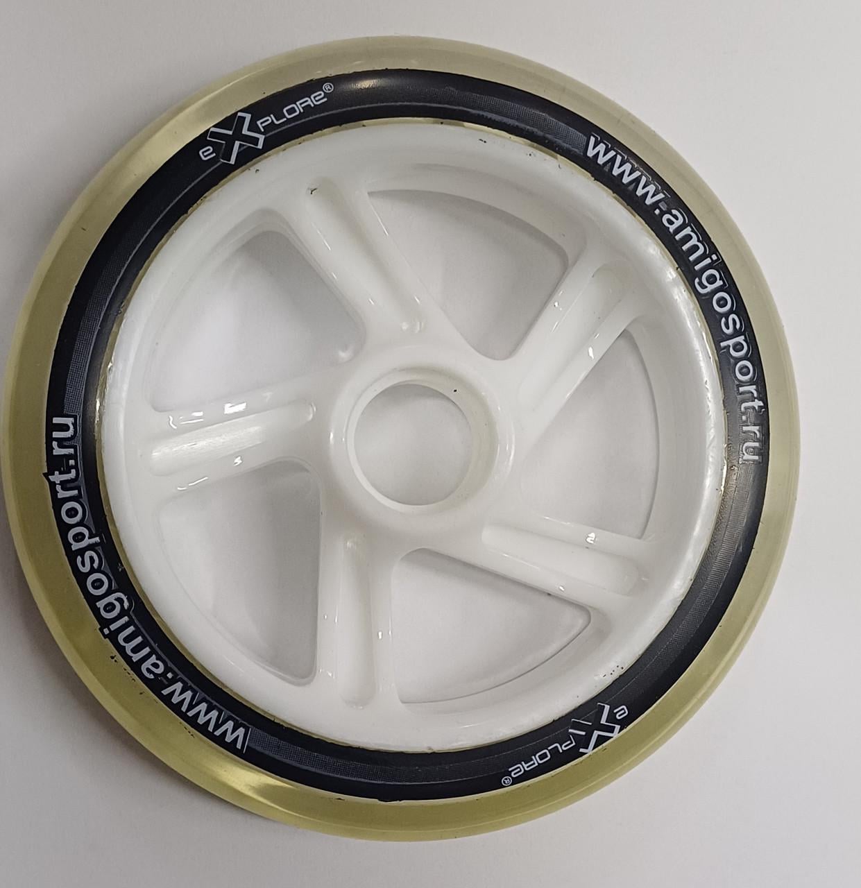 Колеса для самоката SCOOTER WHEEL 125х24 мм Белый (2602796574)