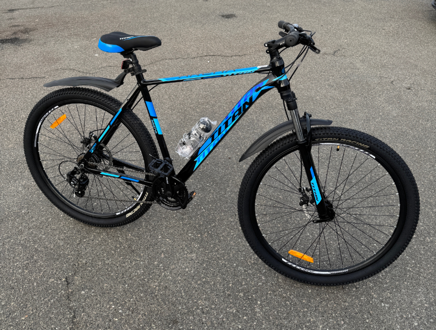 Велосипед Titan 24" Arena 2025 Рама-12" Black/Blue