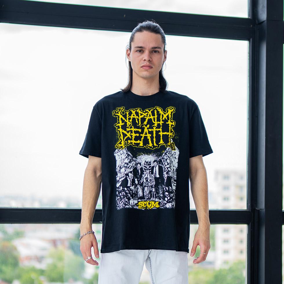 Футболка унисекс Napalm Death Scum XL Черный (00000001639)