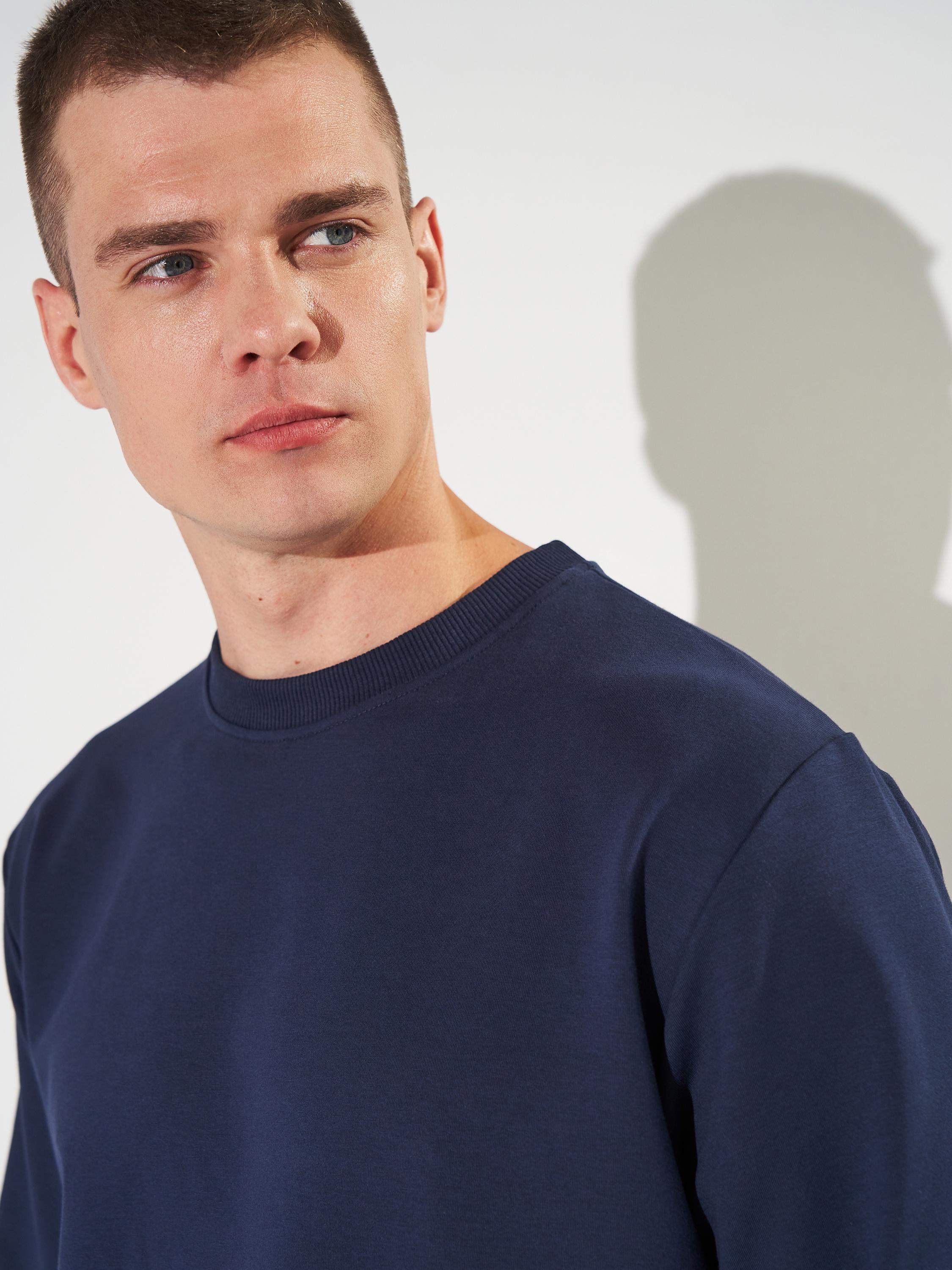 Світшот чоловічий Malta р. 25 М613/1-13 Темно-синій - фото 4 Світшот чоловічий Malta р. 25 М613/1-13 Темно-синій - фото 4