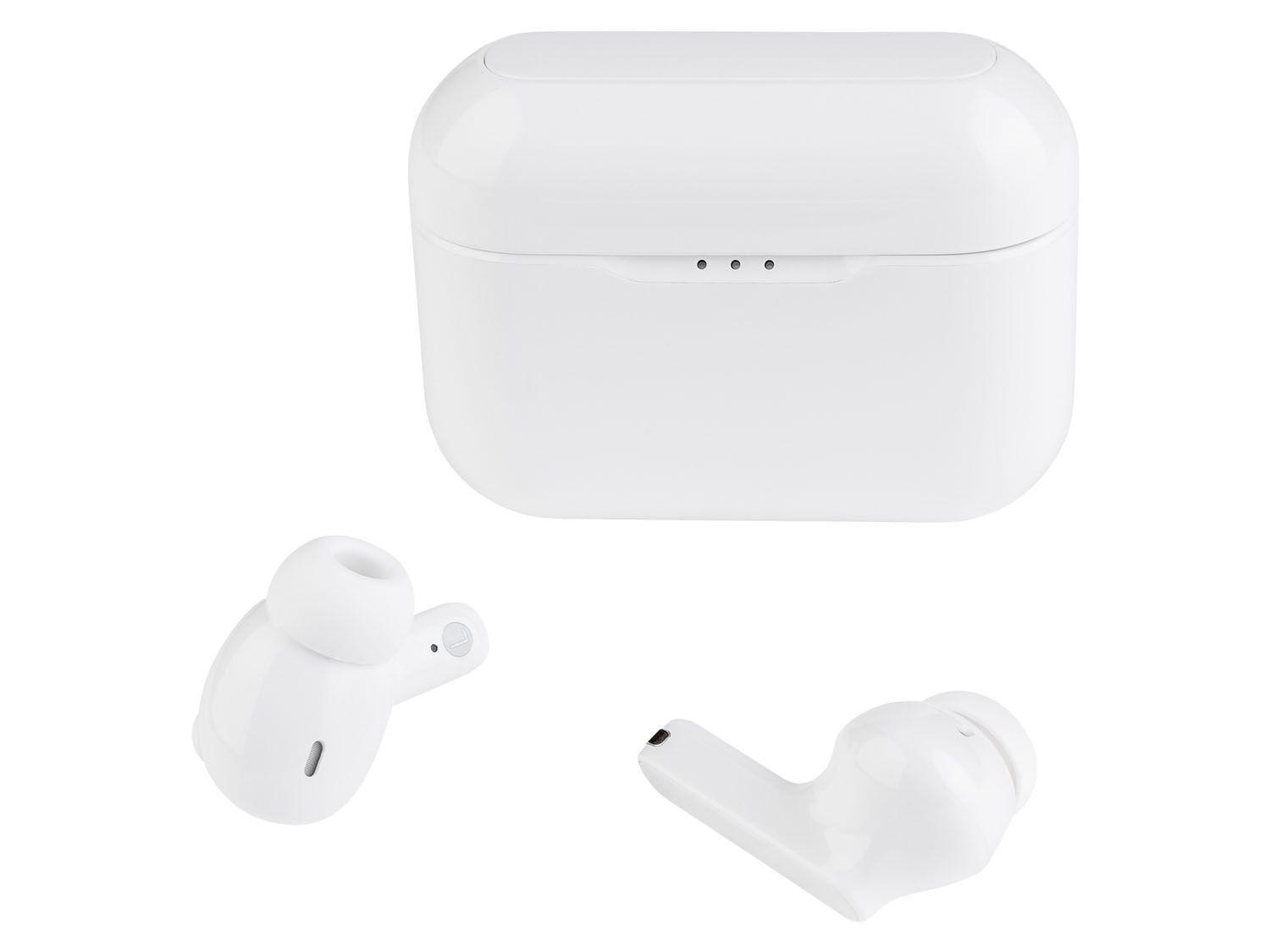 Наушники Bluetooth Silver Crest IN EAR ANC True Wireless с зарядным футляром Белый - фото 3 Наушники Bluetooth Silver Crest IN EAR ANC True Wireless с зарядным футляром Белый - фото 3