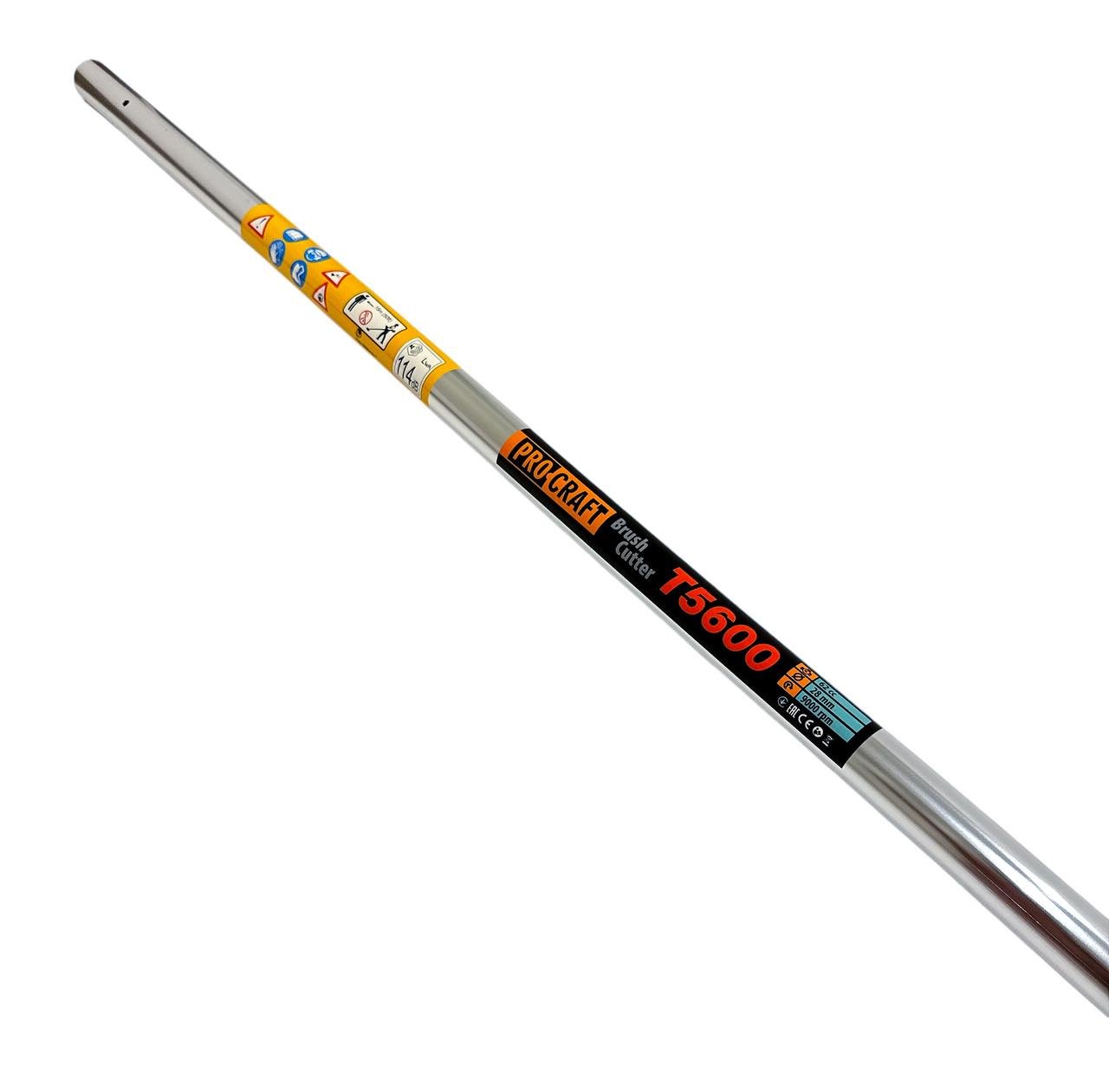 Труба с валом для бензокосы ProCraft T5600 9 шлицов d 28 мм