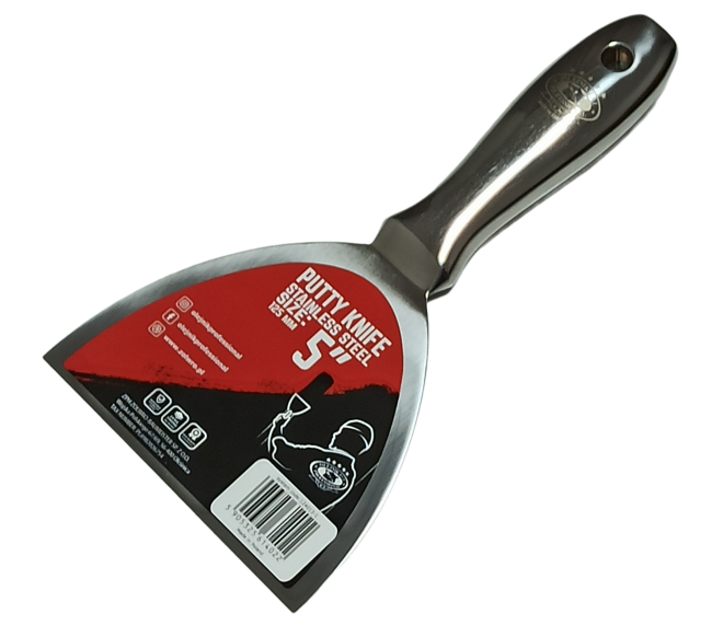 Шпатель Olejnik JL однокомпонентный цельнометаллический из нержавеющей стали 125 мм