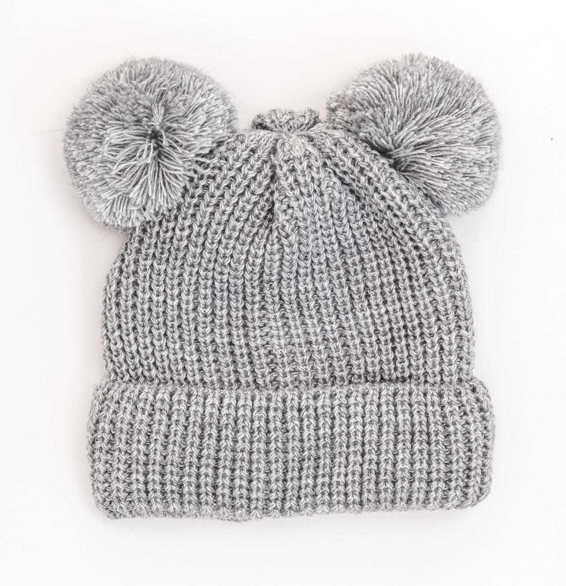 Шапка детская зимняя Alex Джоди 44-48 см Светло-серый