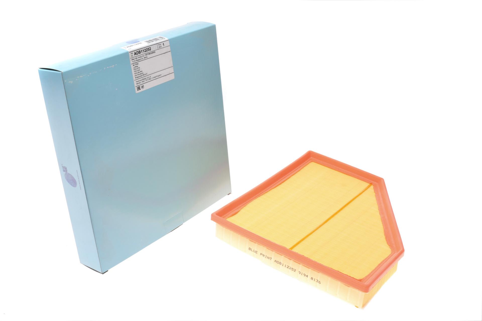 Фильтр воздушный BLUE PRINT для BMW 2 F22/3 F30/4 F33 15- (ADB112252)