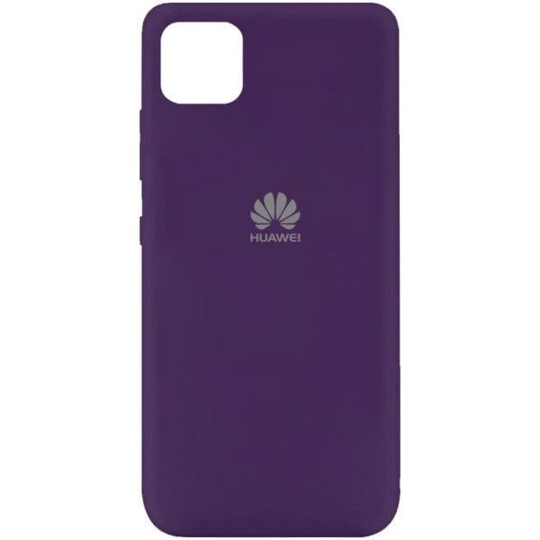 Чохол силіконовий Silicone Case для Huawei Y5p фіолетовий