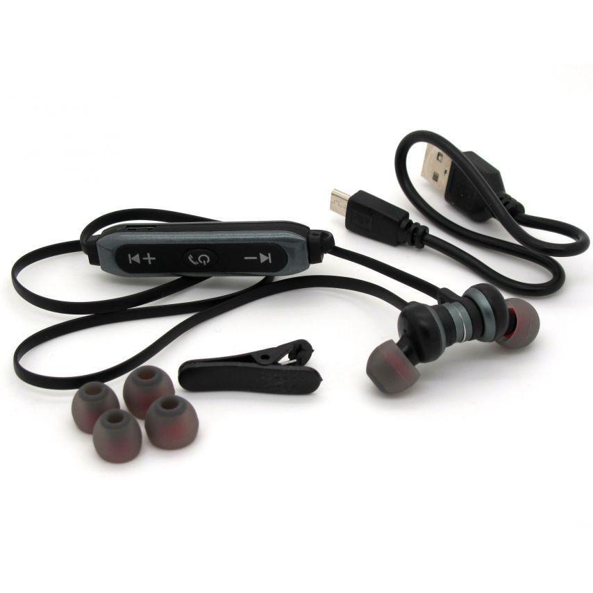 Наушники Walker WBT-12 Bluetooth Grey (0639)