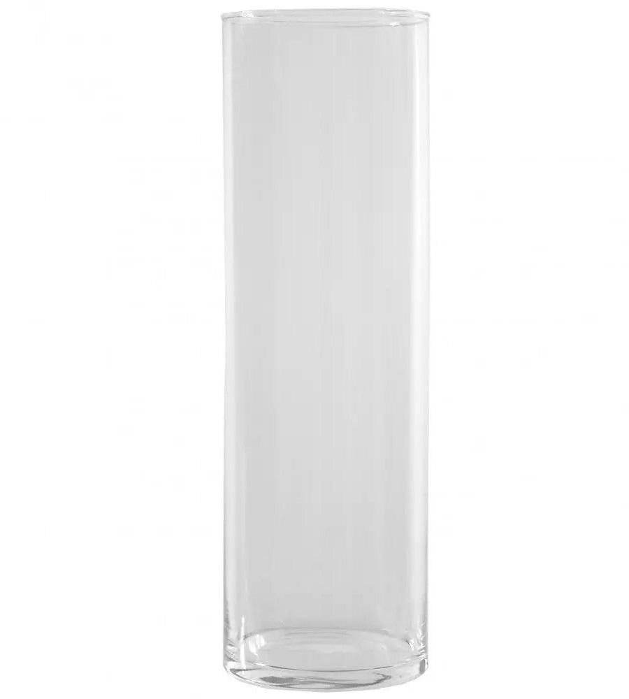 Ваза стеклянная цилиндр H-25 Q-10 290F