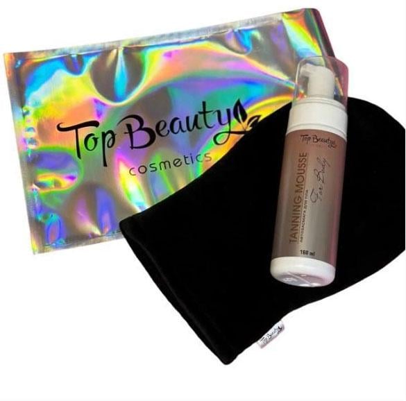 Набор Мус-автозагар Top Beauty Tanning Mousse для тела/перчатка 160 мл (34179635) Набор Мус-автозагар Top Beauty Tanning Mousse для тела/перчатка 160 мл (34179635)