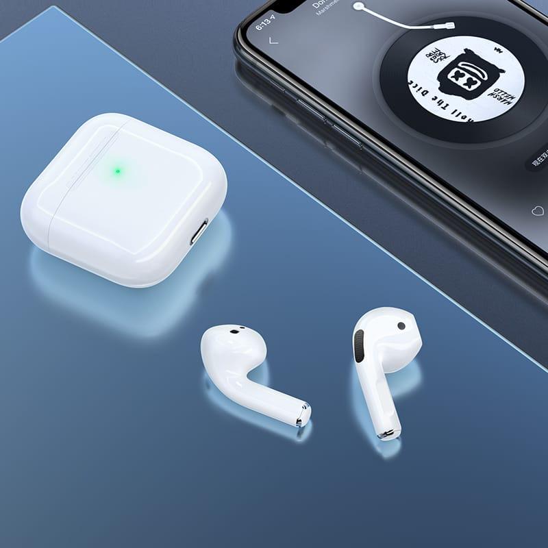 Наушники беспроводные сенсорные EW03 Bluetooth v5.1 TWS Plus с зарядным кейсом (19542050) - фото 5