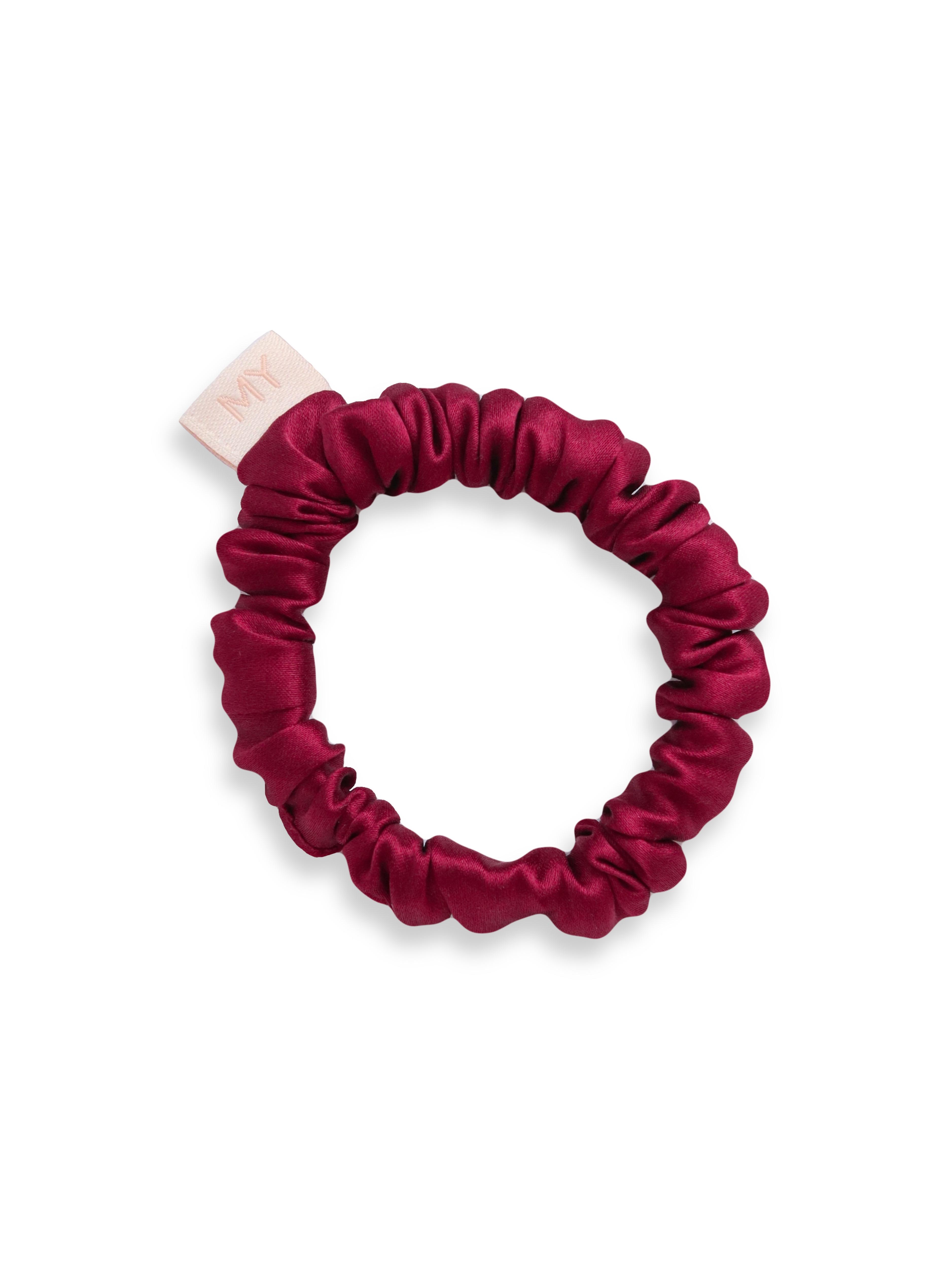 Резинка для волос шелковая My Heart S Королевский гранат