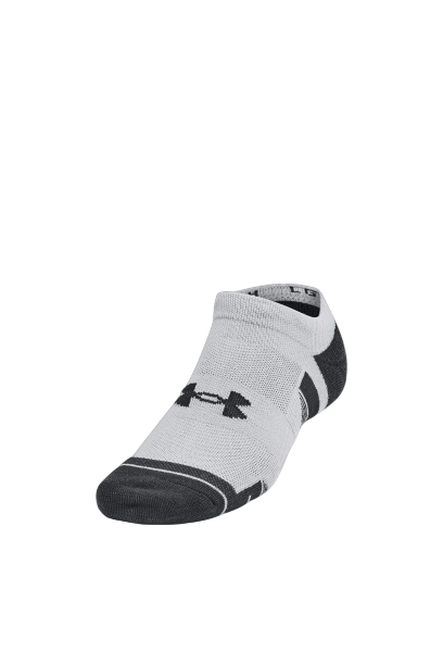 Шкарпетки Under Armour Ua Perf Tech 6Pk Ns L Сірий (1386243-011) - фото 1