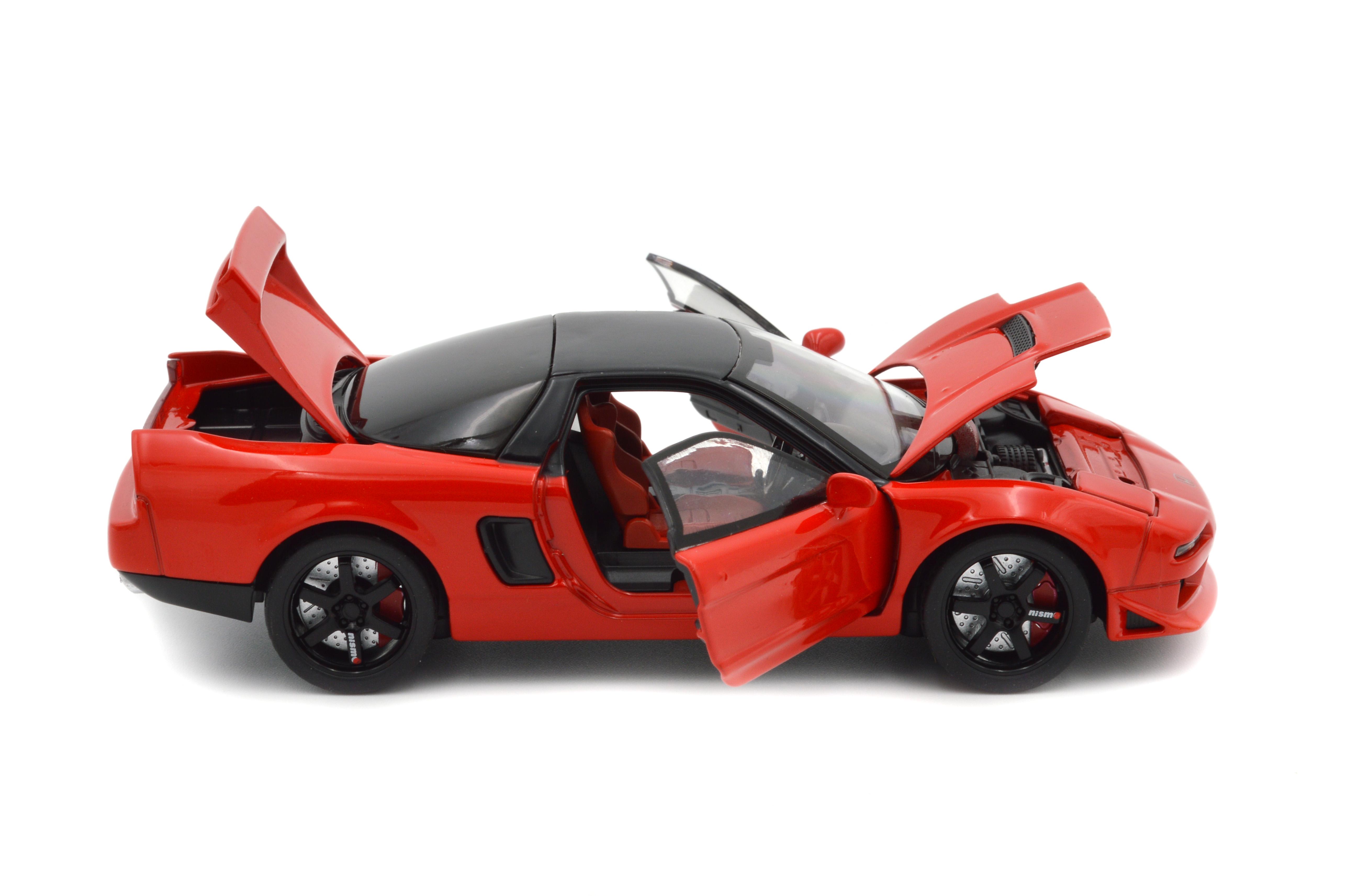 Іграшкова машинка металева Honda NSX 1:32 світло/звук/інерція/відкриваються двері (41022R) - фото 6