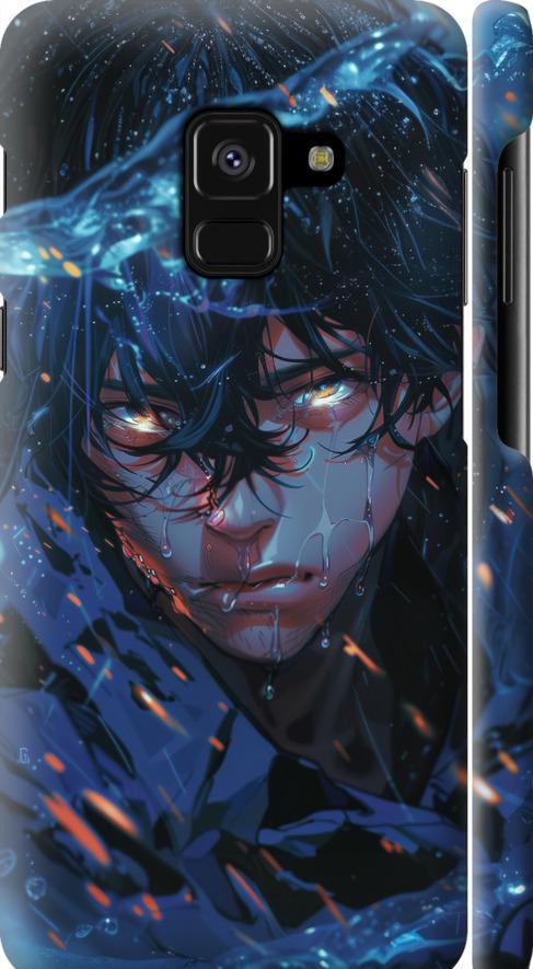 Чехол на Samsung Galaxy A8 2018 A530F Satoru Gojou (6128m-1344-42517)