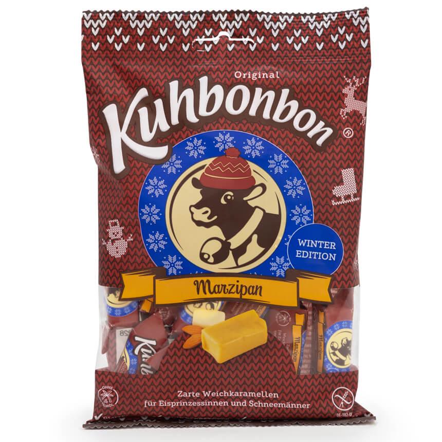 Цукерки без глютену Kuhbonbon "Корівка" з марципаном 165 г (4028452262902)