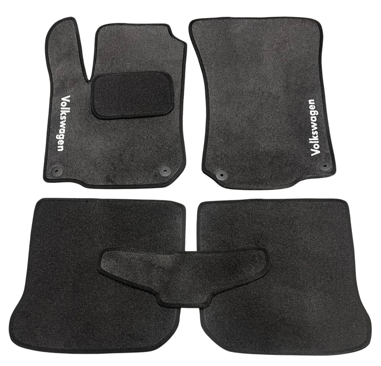 Килимки в салон ворсові для Volkswagen Golf IV 1997-2003 5 шт. Чорний (27327090)