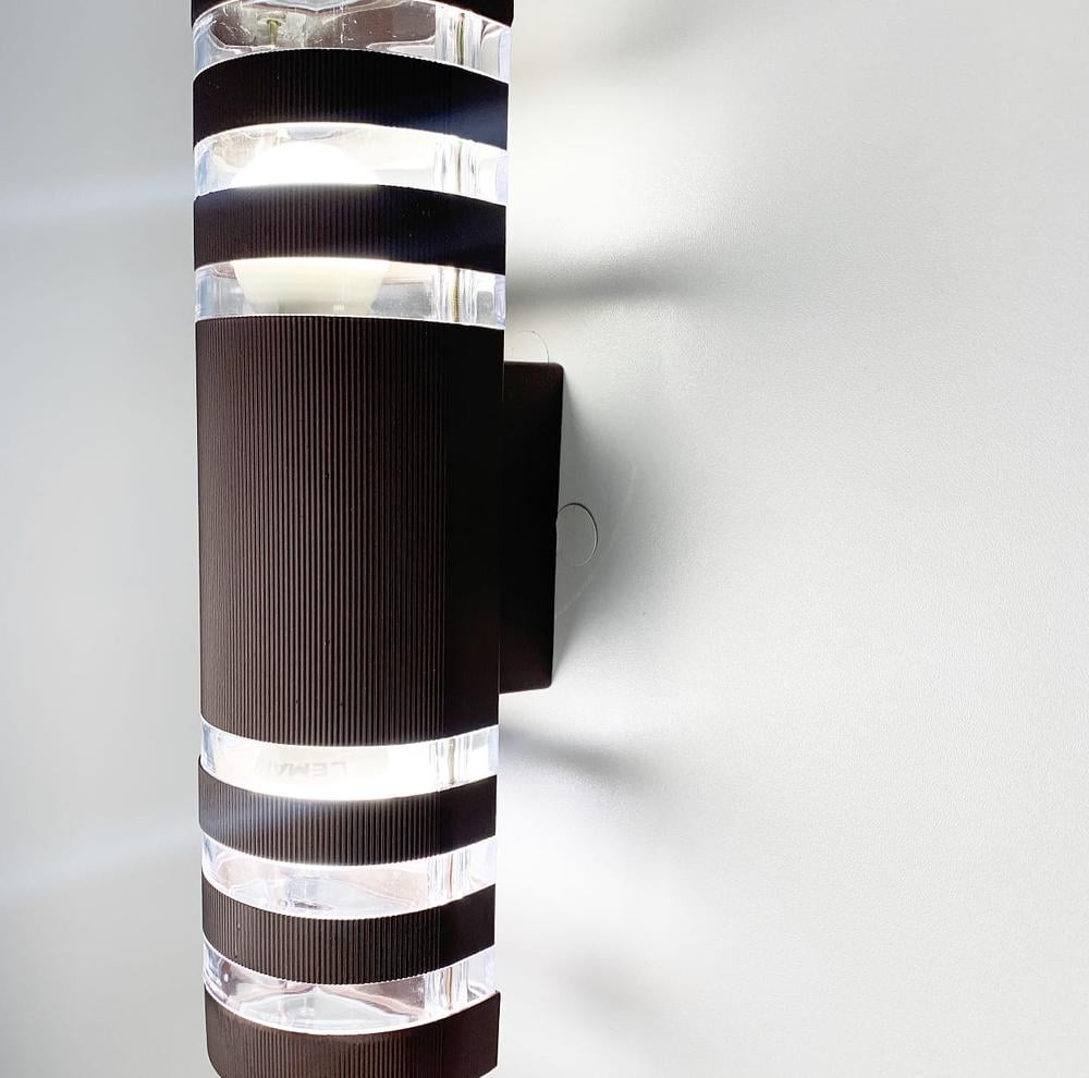 Светильник для улицы на 2 лампы Коричневый (8021-2W CF) - фото 3 Светильник для улицы на 2 лампы Коричневый (8021-2W CF) - фото 3