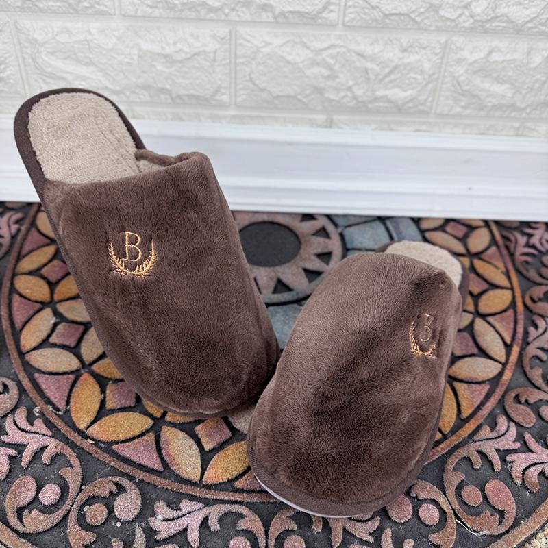 Тапочки домашні чоловічі Jomix VS-0010272-2 p. 46 29,5 см Коричневий