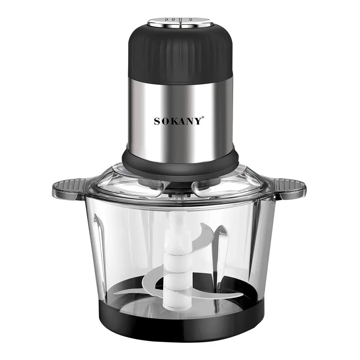 Измельчитель Sokany 4 лезвия с чашей 800 Вт на 2 л (5853)