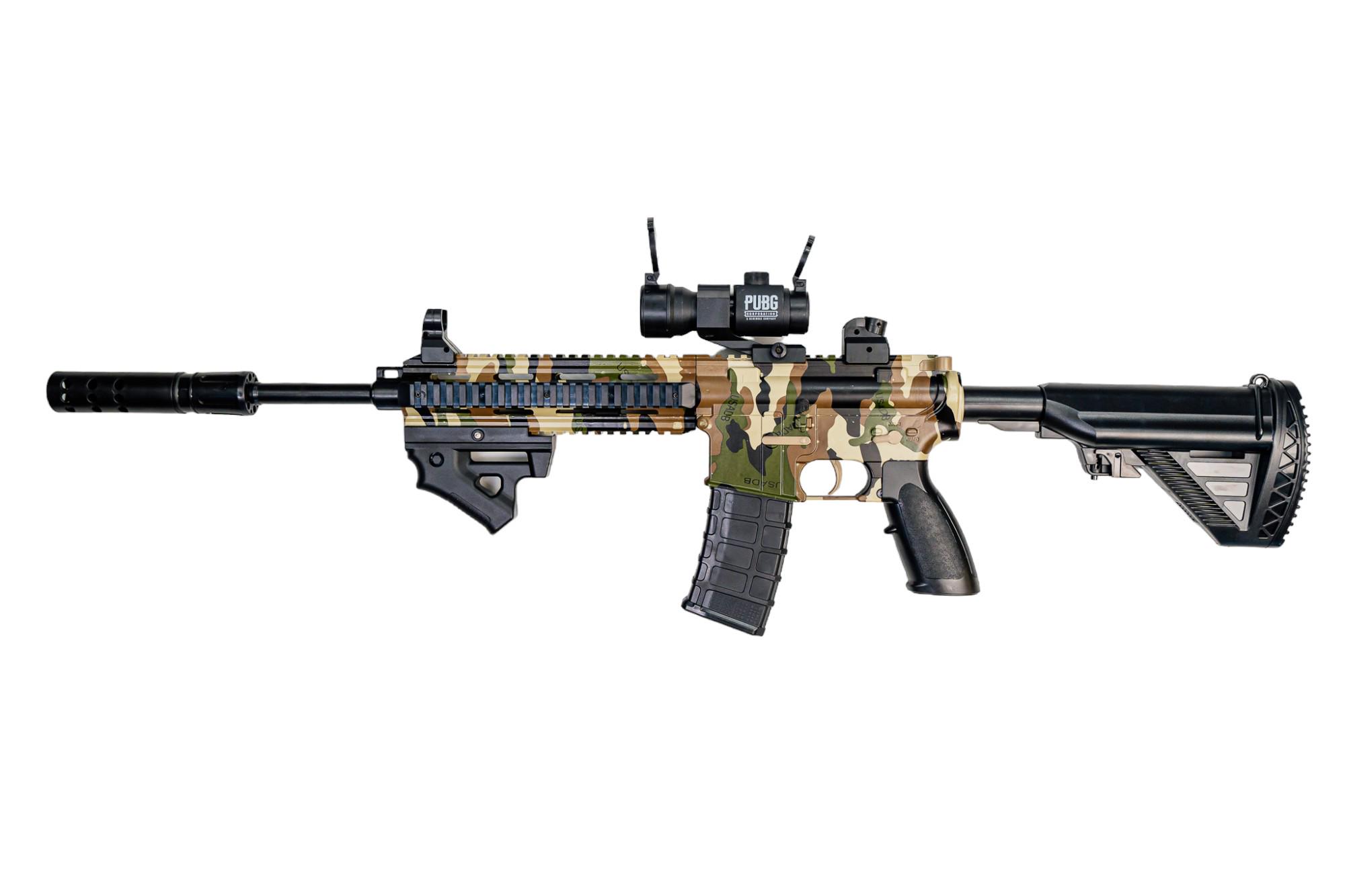 Детское оружие автомат-бластер M416 на орбизах (G840PS)