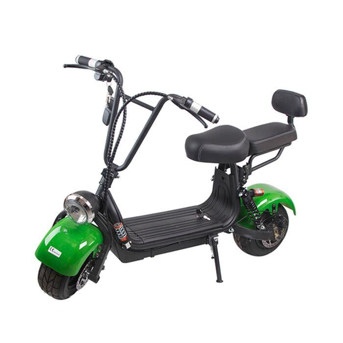 Електроскутер Citycoco Light 1000W 48V12Ah Green