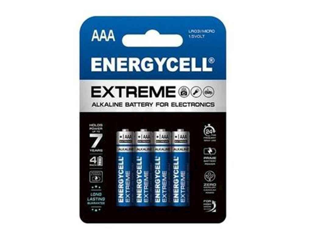 Батарейка щелочная LR03/AAA Energycell 1,5V EN24EX-B4 4 шт. (1017338)