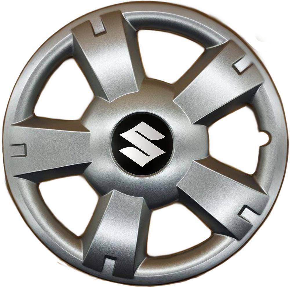 Колпаки модельные R14 Suzuki 201 4 шт. SJS Серебряный (2654556786)