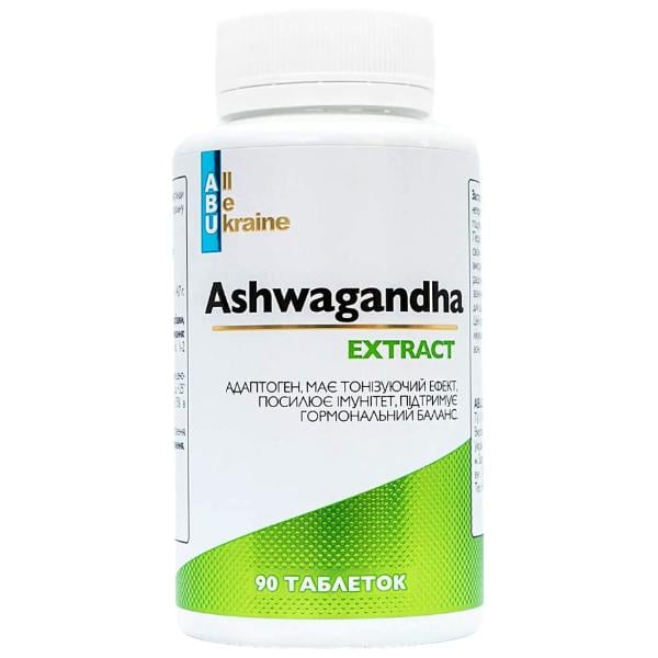 Ашваганда All Be Ukraine Aswagandha extract 90 табл. (22094344) Ашваганда All Be Ukraine Aswagandha extract 90 табл. (22094344)