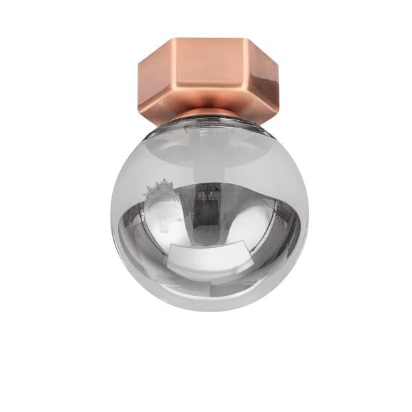 Cтельовий cвітильник Hexa Minimalist з плафоном Copper/Graphite (CL-000102/COP+GRP) - фото 1 Cтельовий cвітильник Hexa Minimalist з плафоном Copper/Graphite (CL-000102/COP+GRP) - фото 1