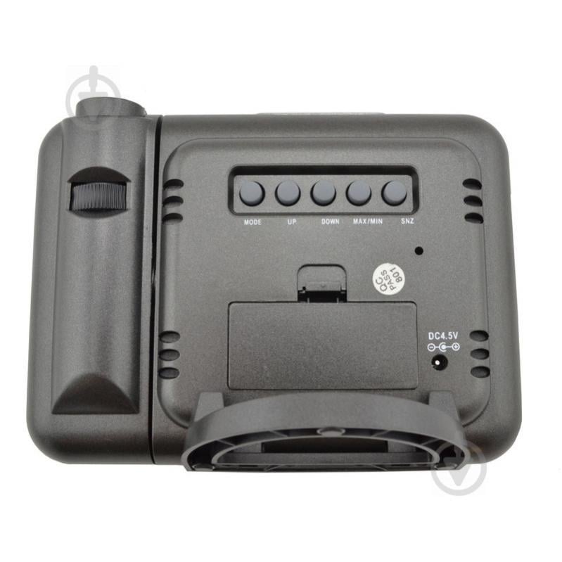 Годинник-гігрометр з проектором Kamtoa 8190 Black (0932) - фото 2 Годинник-гігрометр з проектором Kamtoa 8190 Black (0932) - фото 2