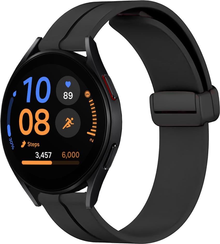 Ремінець для смарт-годинників Rysta для Samsung Galaxy Watch FE 40 мм Black (41686-2B)