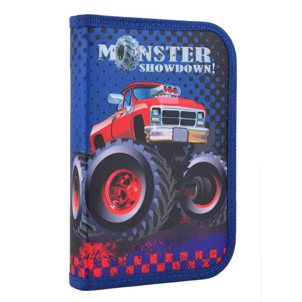 Пенал твердый Smart Monster showdown одинарный с клапаном (531716)