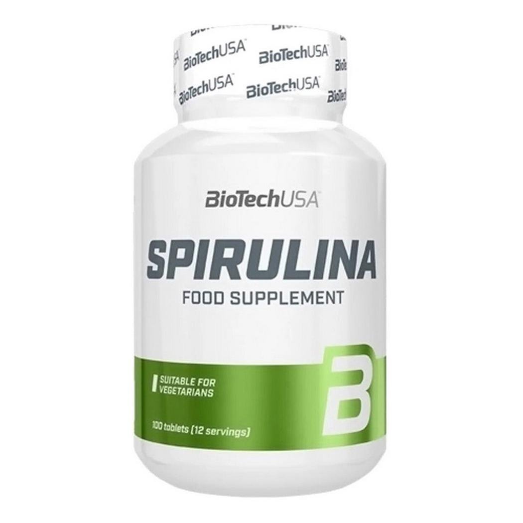 Спіруліна BioTech USA Spirulina 100 табл. (02505-01)