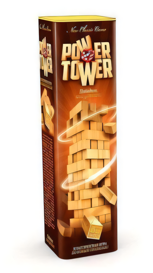 Игра настольная Danko Toys Джанга Power Tower (SR-113-N-860)