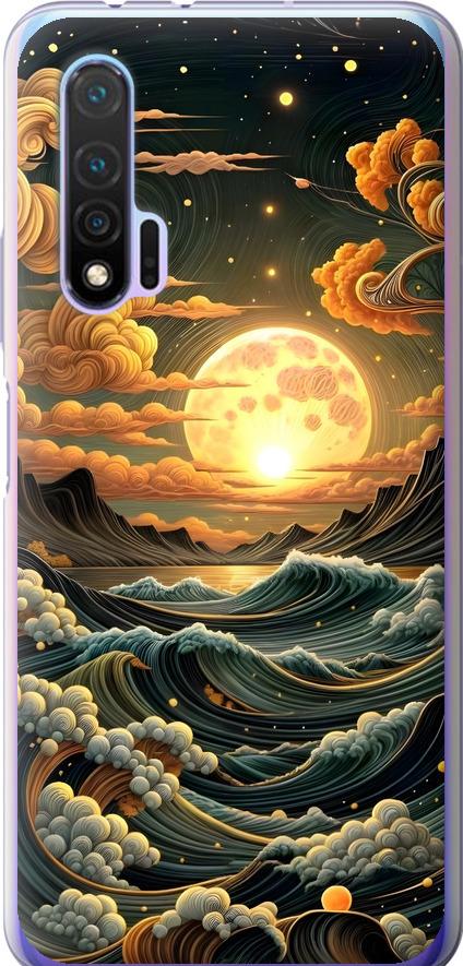 Чехол на Huawei Nova 6 Арт волны (6332u-1821-42517)