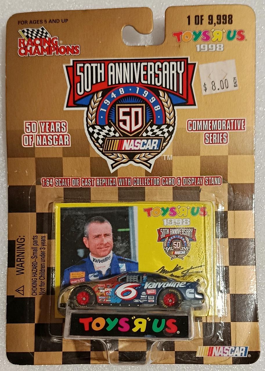 Іграшкова машинка Racing Champions Ford Taurus Mark Martin №6 Valvoline 1998 Toys R US 50th Anniversary NASCAR (00927-6)