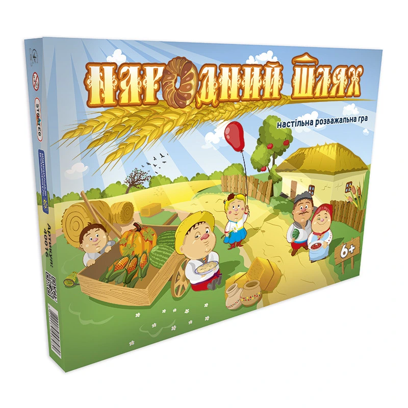 Настільна Гра-бродилка "Народний шлях" 40016 Настільна Гра-бродилка "Народний шлях" 40016