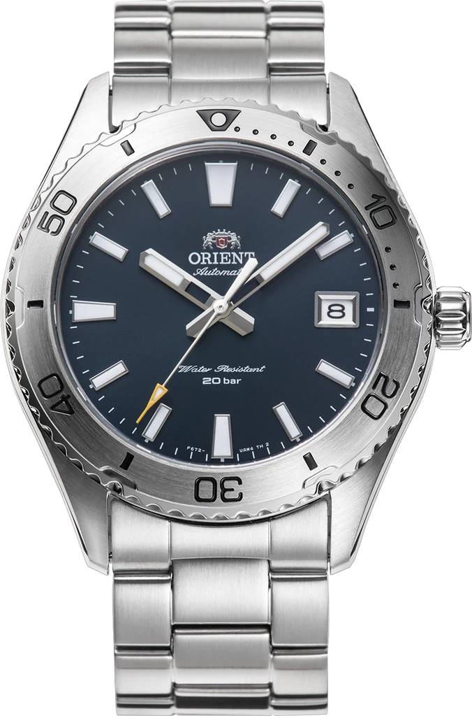Наручные часы мужские Orient Mako RA-AC0Q02L10B со стальным корпусом/сапфировым стеклом WR 200 м Синий (3124788986) Наручные часы мужские Orient Mako RA-AC0Q02L10B со стальным корпусом/сапфировым стеклом WR 200 м Синий (3124788986)