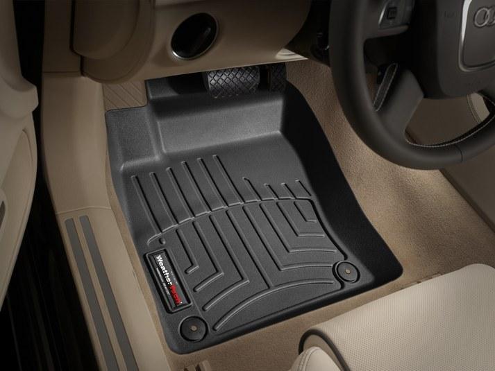 Коврики автомобильные передние лайнеры WeatherTech 442201 Audi A8/A8L/S8 2006-2010 Audi Черный (1185135292) - фото 1