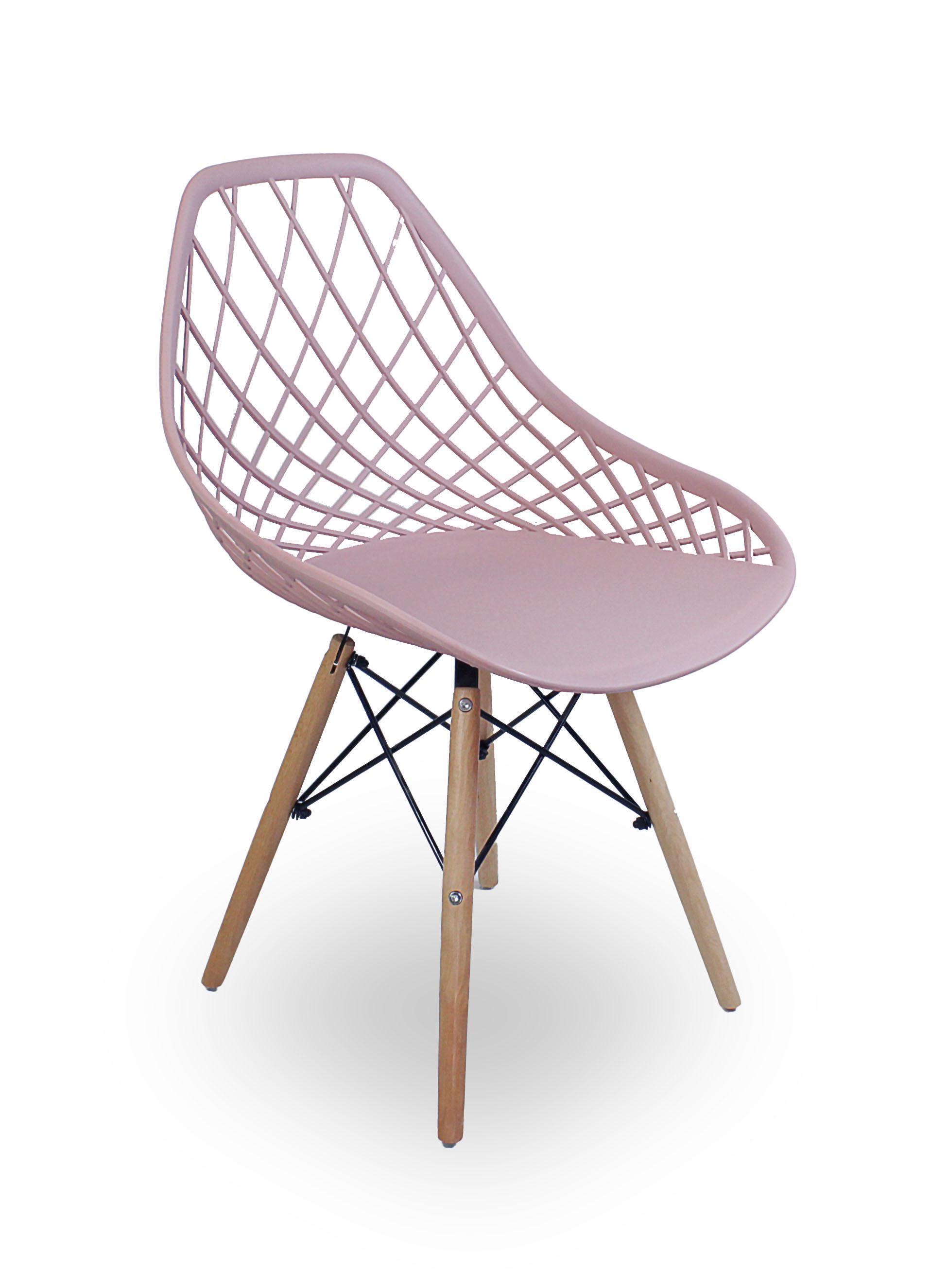 Стул Just Sit P046 пластиковый Пудрово-розовый (6207502)