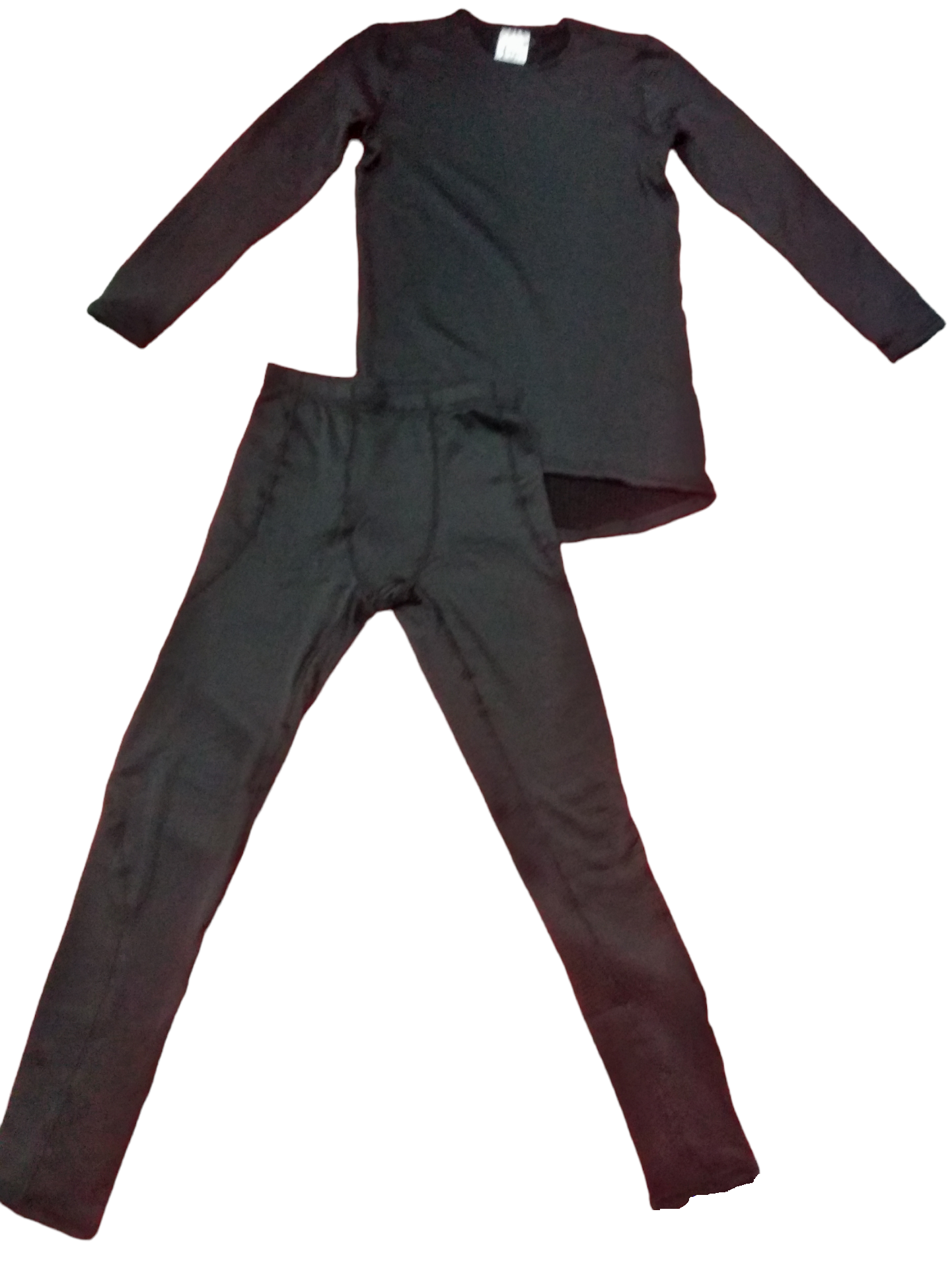 Термобелье комплект 93% полиэстер 7% эластан XXXL/р. 62-64 Черный (50000925)