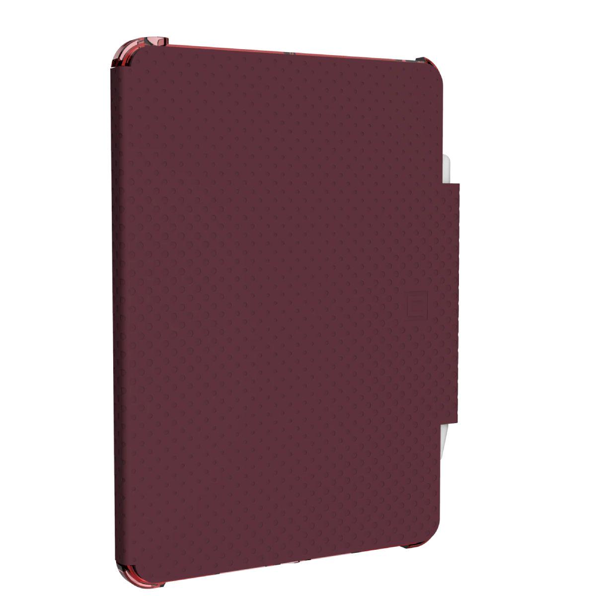 Чехол UAG Lucent для планшета Apple iPad 10,2" 9th Gen 2021 Бордовый (12191N314748) - фото 7 Чехол UAG Lucent для планшета Apple iPad 10,2" 9th Gen 2021 Бордовый (12191N314748) - фото 7