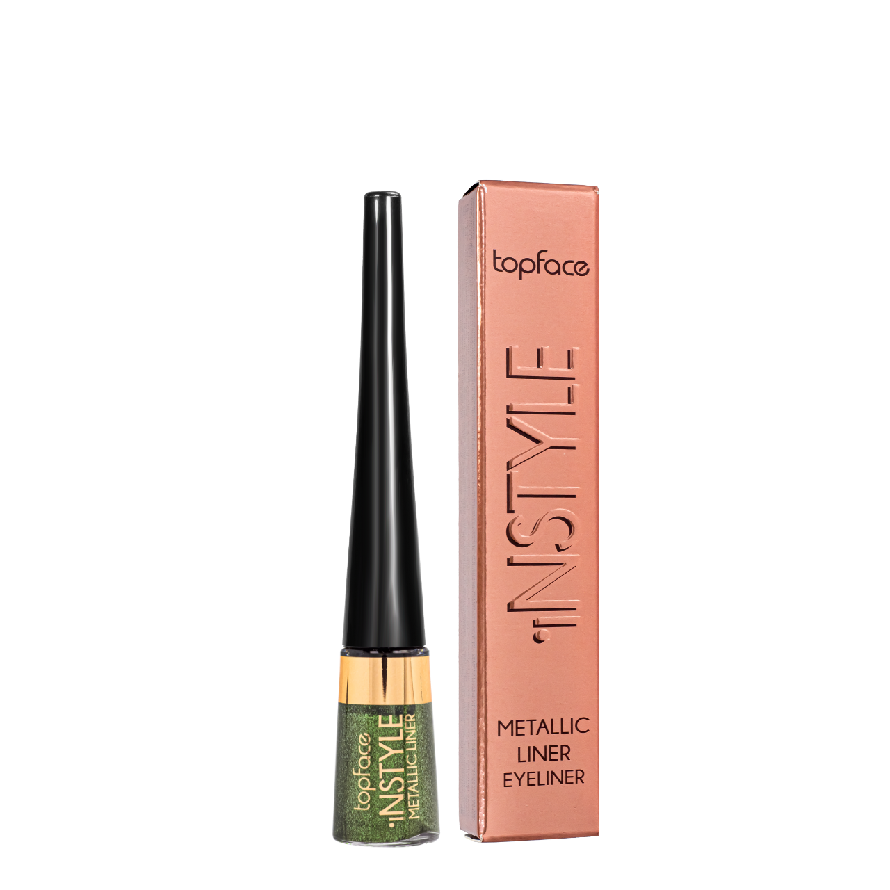 Подводка для глаз topface Metallic Eyeliner РТ554 № 6 цветная перламутровая Светло-зеленый