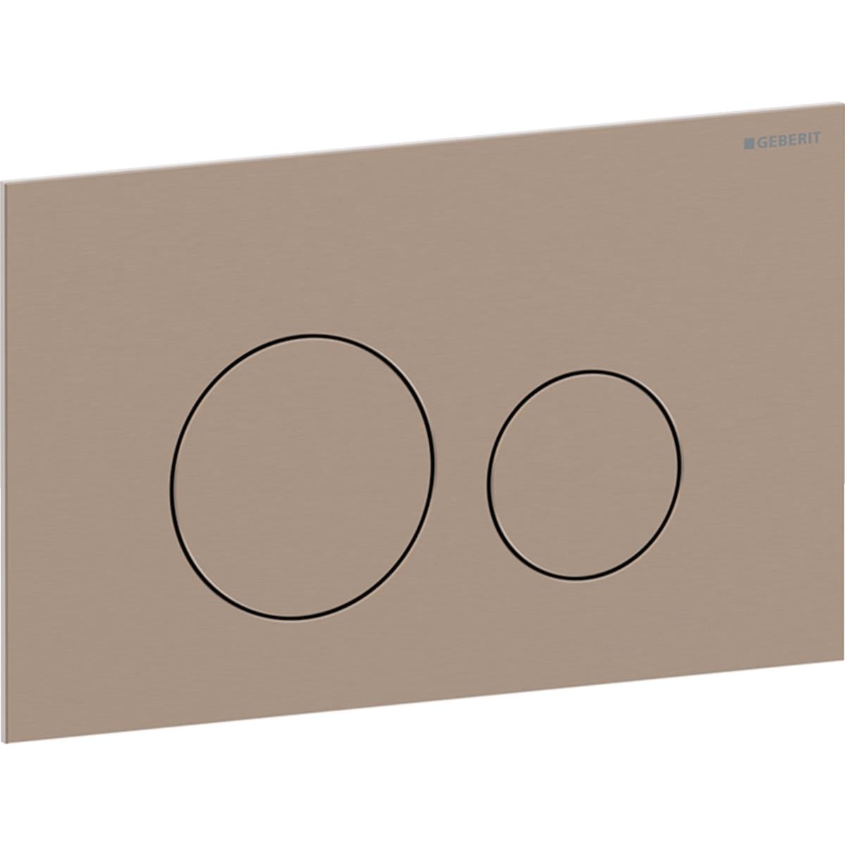 Кнопка для установки Geberit Sigma40 Round механическая Красное золото матовый (115.628.QB.1)