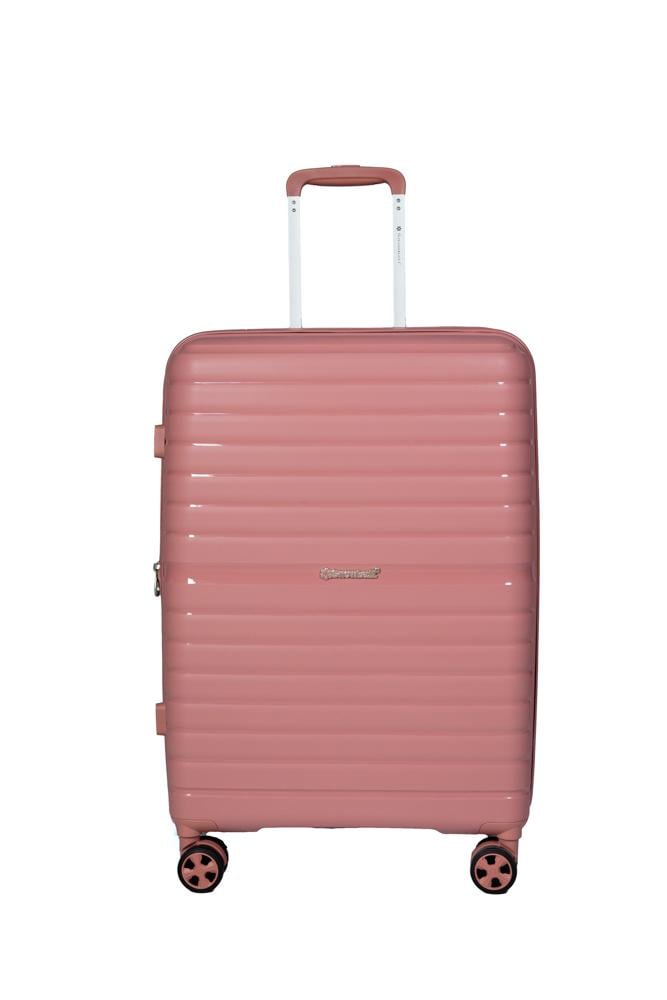 Чемодан Snowball 49203 M Розовое золото (31218803)