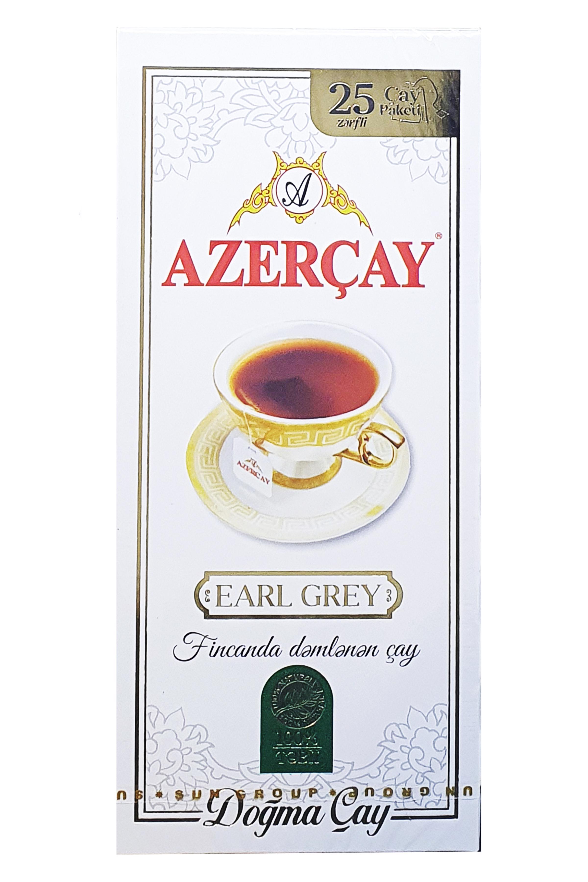 Чай черный Azercay с ароматом бергамота в пакетиках 25 шт. (56806) - фото 2