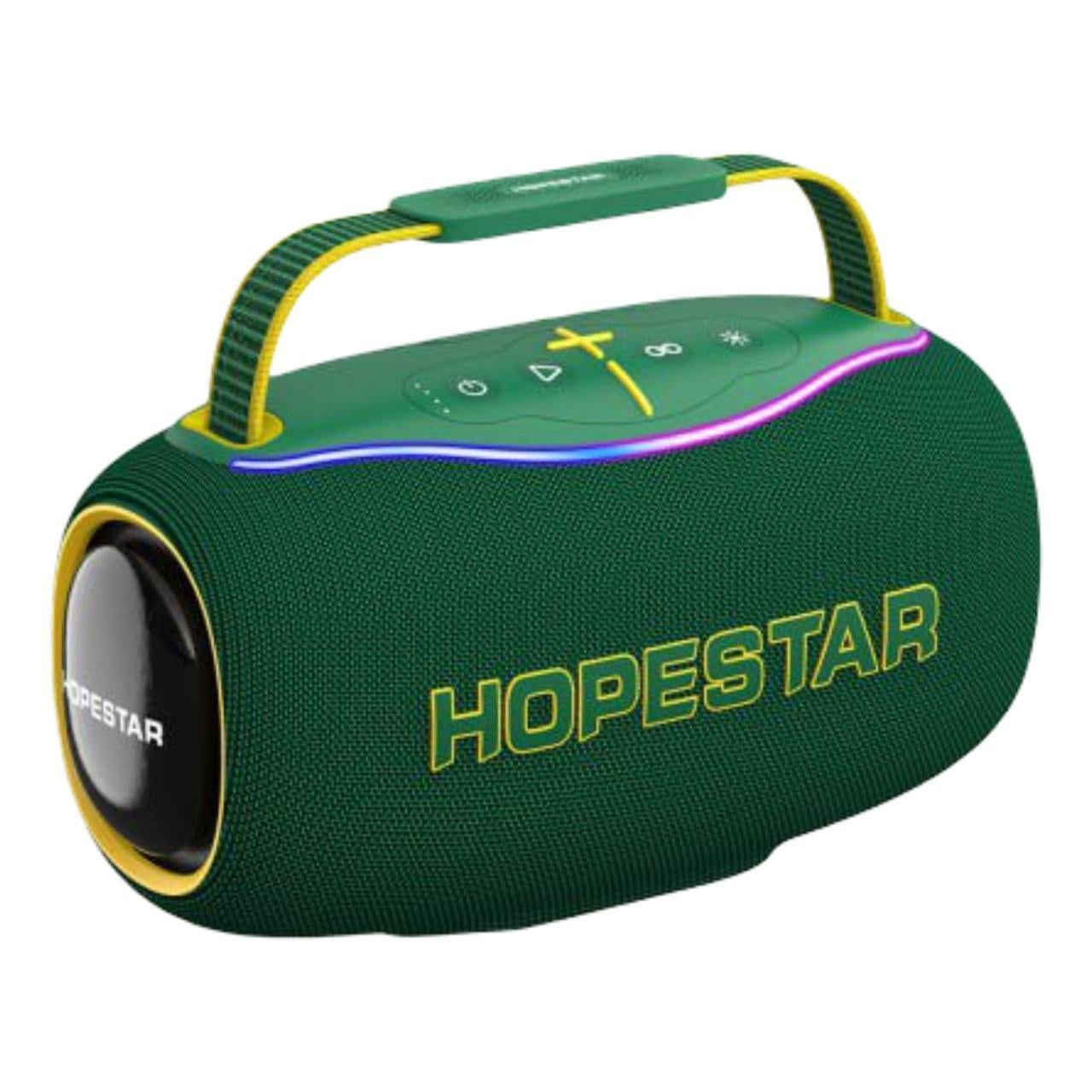 Портативная колонка HOPESTAR H80-01 80W TWS IPX6 RGB 8800 mAh Зеленый (31768380)