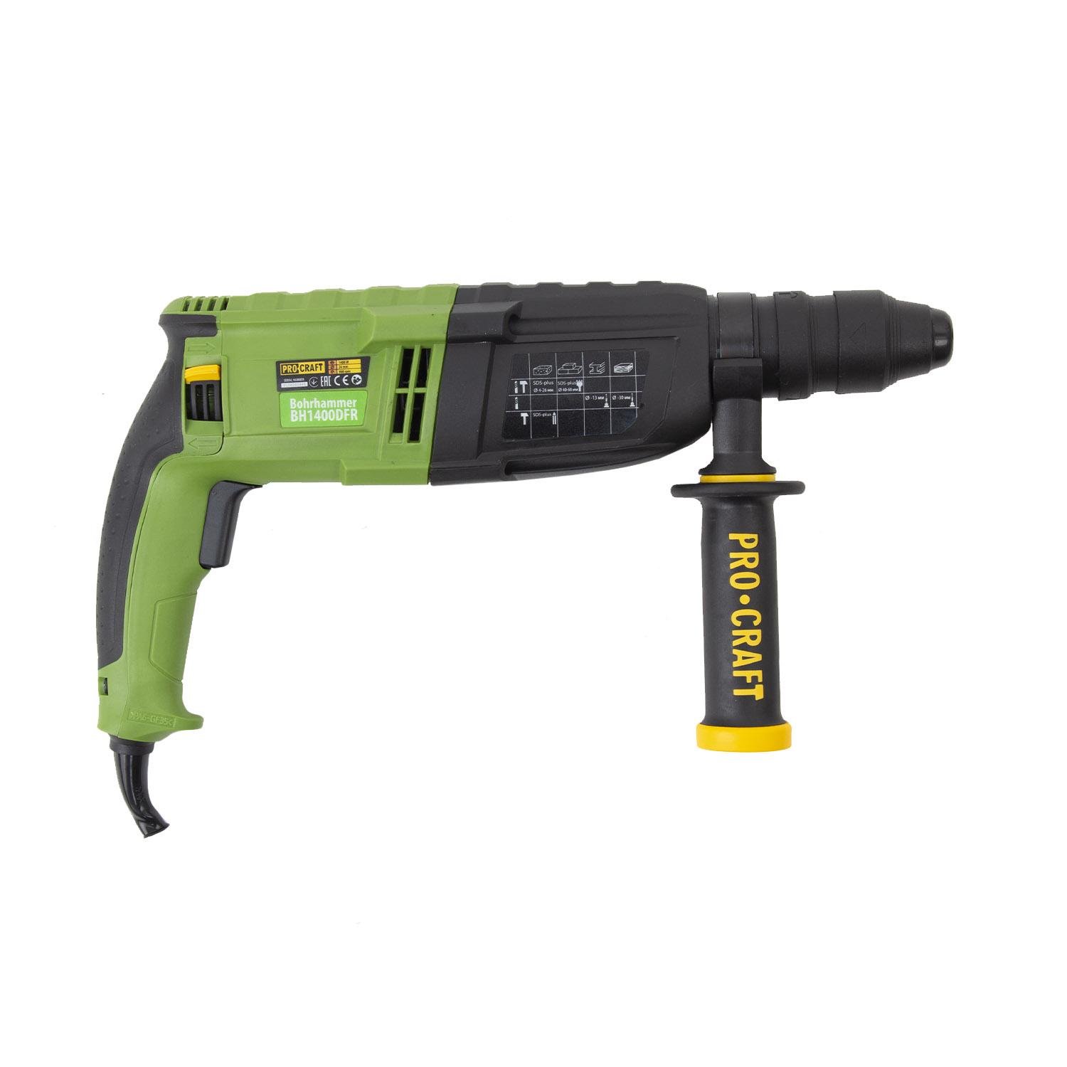 Перфоратор Procraft BH1400DFR (014002) - фото 3 Перфоратор Procraft BH1400DFR (014002) - фото 3