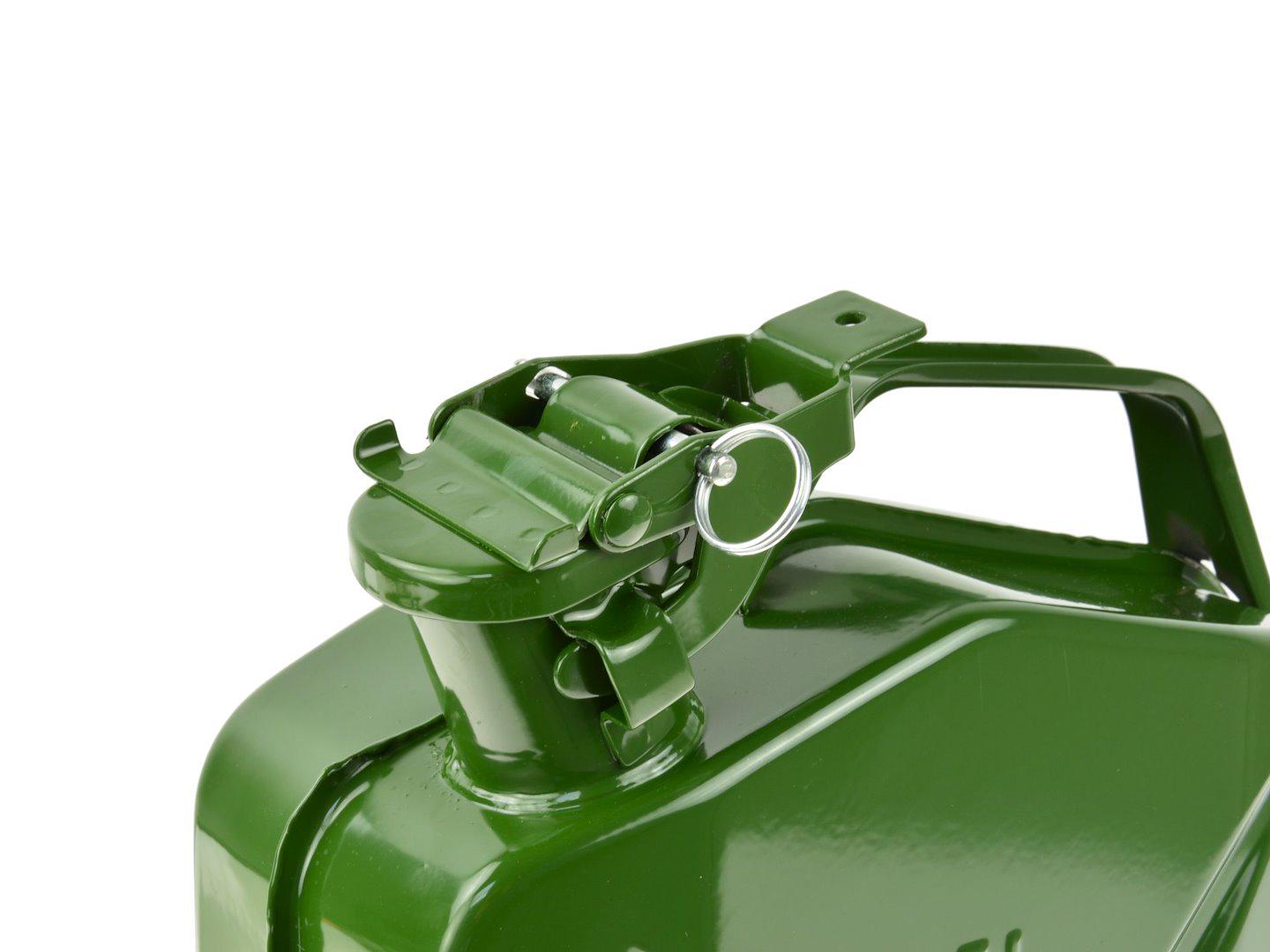 Каністра Geko для паливо-мастильних матеріалів металева 5 л Зелений (G03230) - фото 3 Каністра Geko для паливо-мастильних матеріалів металева 5 л Зелений (G03230) - фото 3